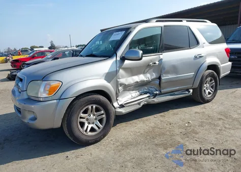 2005 Toyota Sequoia Sr5 V8 from USA, damaged, VIN 5TDZT34A45S251577